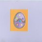 Easter Egg on Lavender Card