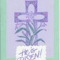 He is Risen Easter Card