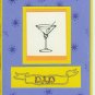 Dad's Martini Card