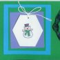 Snowman Gift Tag Card