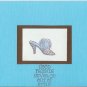 Chocolate & Tiffany Blue Shoe Friend Card