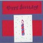 Happy Birthday Candle Card