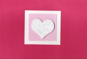 Glitter My Heart Card