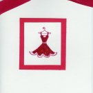 Red Dress Card