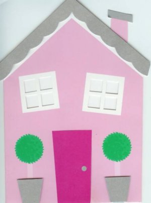 House Shaped Card
