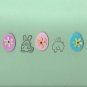Eggs & Bunnies Easter Card