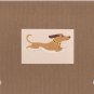 Dachsund Mania Card-Dark Brown