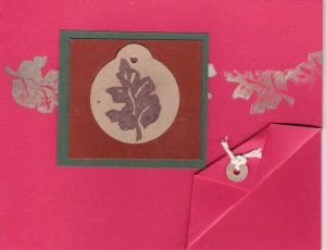 6 Leaves Print Card