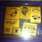 Stampin Up Bear Hugs Rubber Stamp Set--8 Pieces
