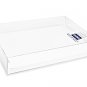 Lot of 10 Greeting Card Stationary Boxes -- Clear Vinyl