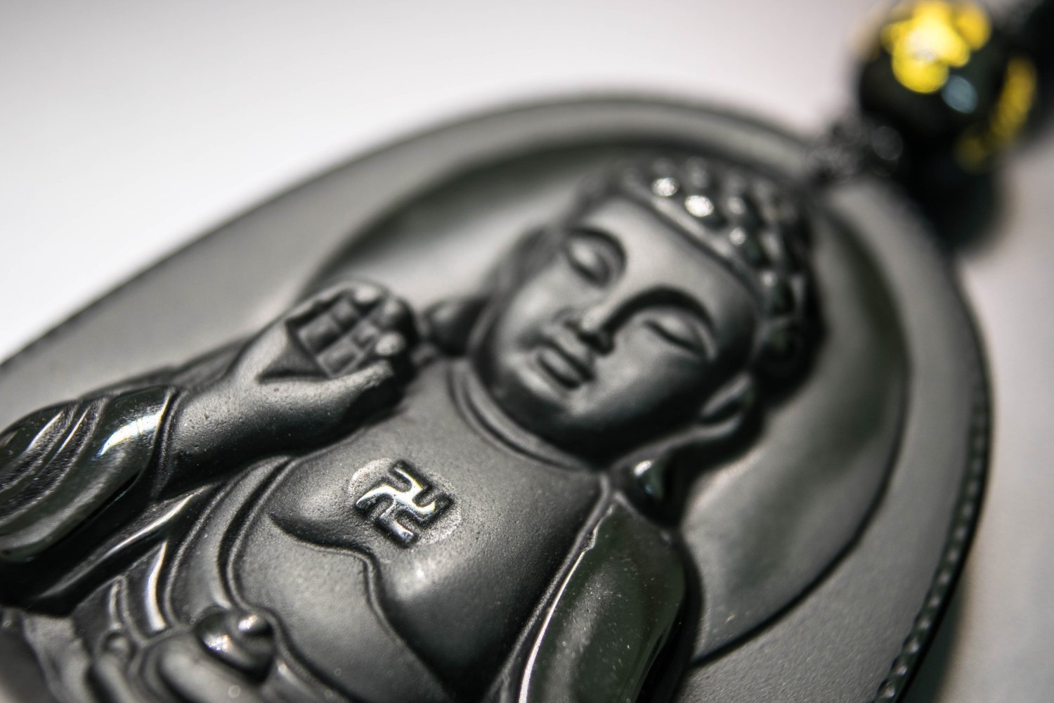 Buddha Pendant made from Gemstone