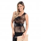 Sleeveless cowl neck blouse