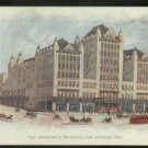 Postcard The Auditorium Building Los Angeles Cal.