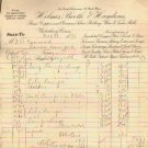 Vintage Letterhead - Holmes, Booth and Haydens Brass Copper Silver p-1188