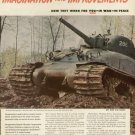 1942 Chrysler Corporation WW11 Gen. Sherman Tanks Vintage Print Ad-tva394