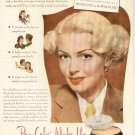 1945 Max Factor Hollywood  Make Up Lana Turner Advertising Print Ad-tva1509