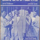 Vintage Sheet Music Smoke Gets In Your Eyes - The Platters 1933