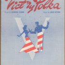 Vintage Sheet Music Victory Polka 1943