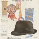 1960s Stetson Hats-Ribbon Delegates Democratic  Advertising Print Ad - tva2303