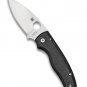 Spyderco Shaman Folding Knife - Black G-10 Handle with PlainEdge C229GP