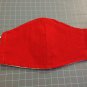Red adult Face Mask/ Washable / Reusable Cotton Mask / Protectant Mask/ Mouth Mask/ Dust Mask