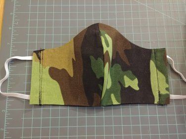 Camo child Face Mask/ Washable / Reusable Cotton Mask / Protectant Mask/ Dust Mask