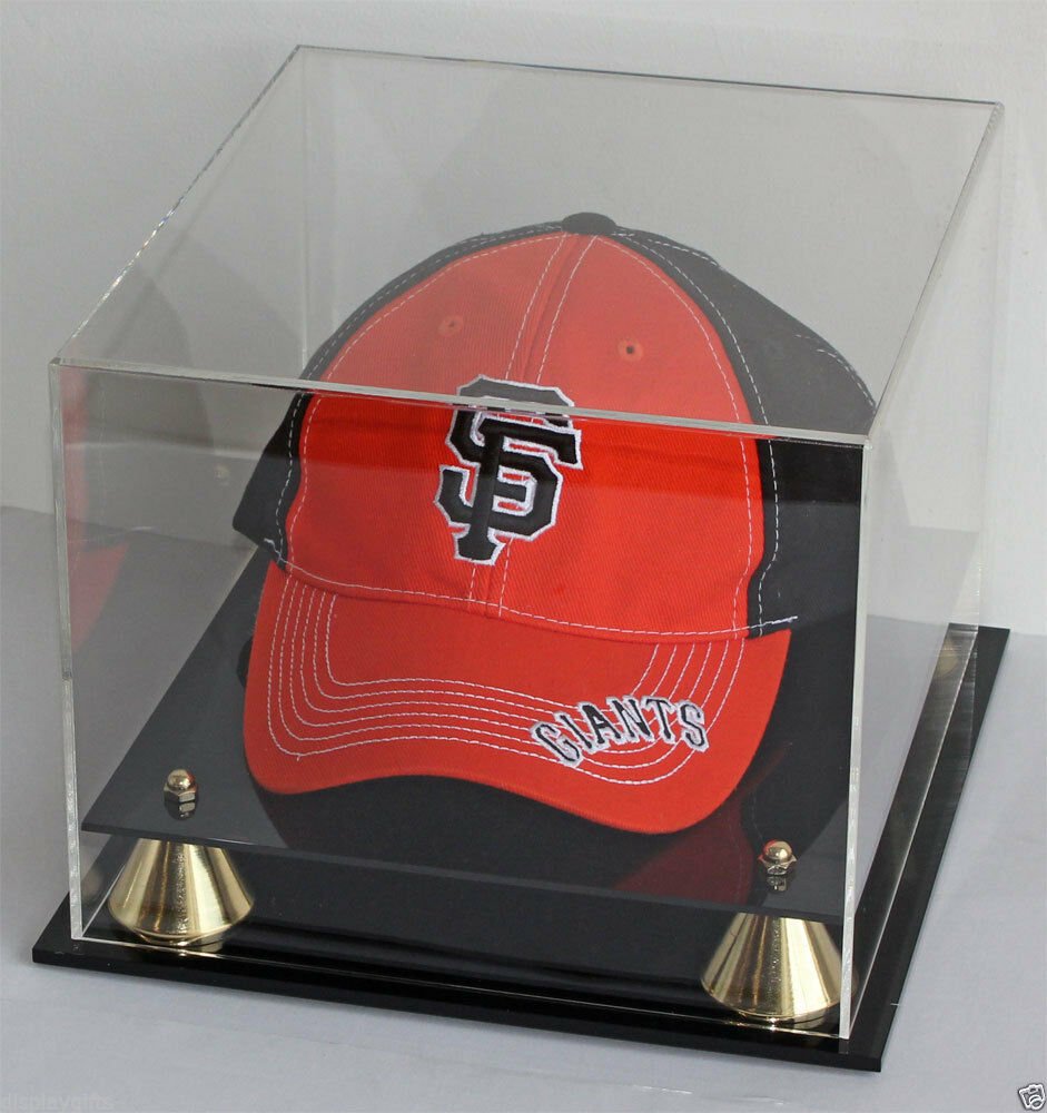 Acrylic Baseball Cap / Hat Display Case Stand, UV Protection,B013 d76