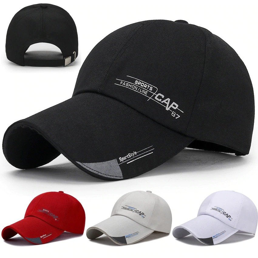 Quick Dry Waterproof Sports Peaked Cap Sun Hat Space Baseball Cap Women Men