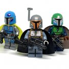 3 Death Watch Minifigures Star Wars Mandalorian Death Watch Warriors