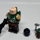 Boba Fett Minifigure Star Wars Mandalorian Bounty Hunter Damaged Armor