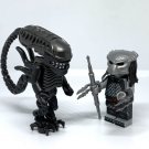 Alien vs Predator Minifigures Xenomorph Alien Movie Minifigures Alien + Predator