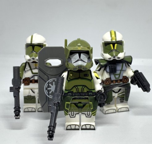 Doom Squad Clone Trooper Minifigures Star Wars ARC Trooper Commander Doom