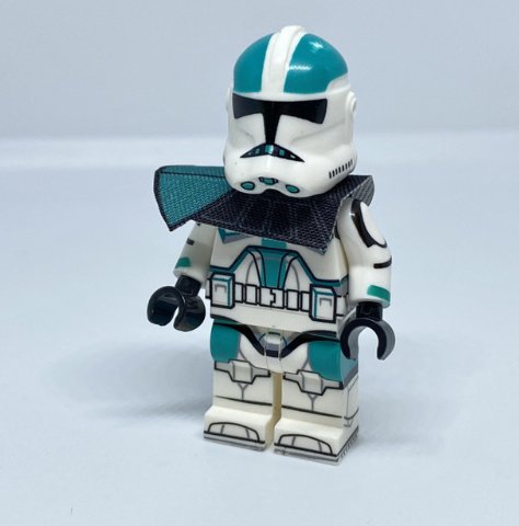 Captain Howzer Minifigure Clone Trooper from Star Wars The Bad Batch