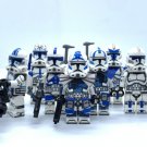 Star Wars 501st ARC Trooper Minifigures Fives Echo Kix Hardcase Jesse Dogma Tup Clone Troopers Set