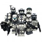 Wolfpack Clone Trooper Minifigures All 8 Wolfpack