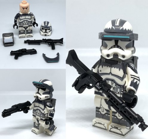 Wolfpack Clone Trooper Minifigures Recon Trooper