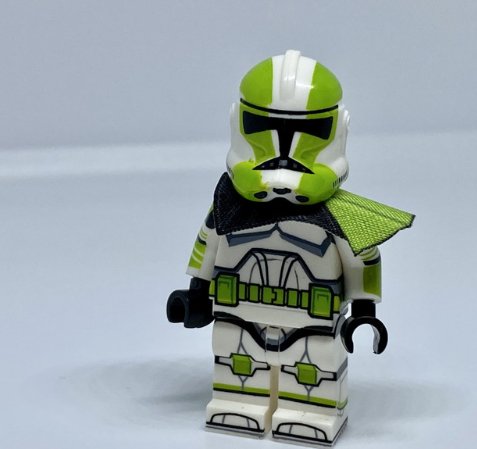 Commander Grey Minifigure Clone Trooper from Star Wars The Bad Batch