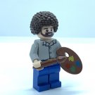 Deadpool Bob Ross Minifigure Marvel Superhero