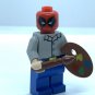Deadpool Bob Ross Minifigure Marvel Superhero
