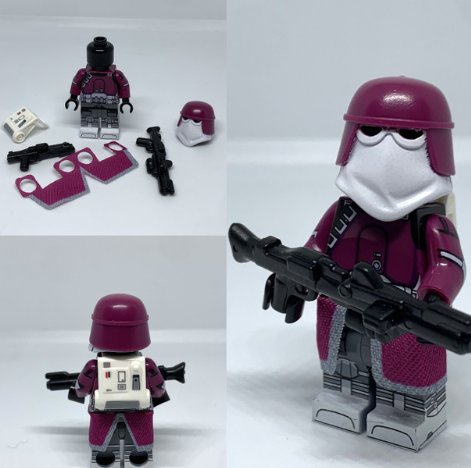 21st Nova Corps Clone Trooper Minifigures Galactic Marine