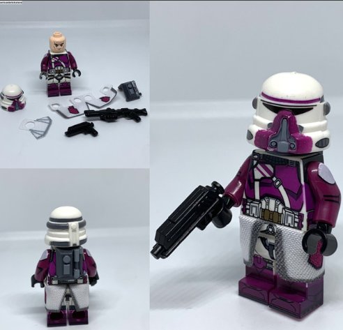 21st Nova Corps Clone Trooper Minifigures Airborne Trooper