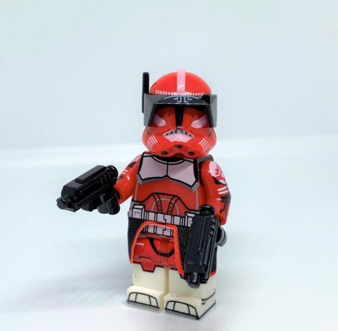 Clone Commander Fox Minifigure Star Wars Coruscant Guard Shock Trooper