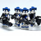 Captain Rex and 501st Legion Clone Trooper Minifigures Star Wars 4 501st Heavy