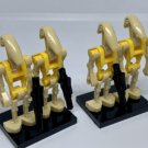 Yellow Commander Battle Droid Minifigures Star Wars B1 Battle Droids