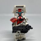 Clone Commando Minifigure Star Wars Battlefront Clone Commando with Armor and Blaster (Red)