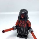 Darth Maul Minifigure Star Wars The Clone Wars Shirtless with Hood