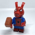 Spider-Ham Minifigure Marvel Superhero Across the Spider-Verse Spider-Man
