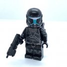 Omega Squad Clone Commando Minifigure Star Wars Clone Shadow Commando with DC-17m