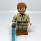 Obiwan Kenobi Minifigure Star Wars Revenge of the Sith Jedi with Lightsaber