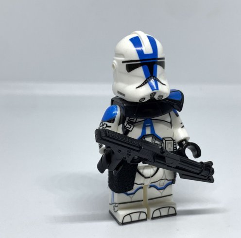 501st Commander Clone Trooper Minifigure Star Wars Clone Trooper Minifigure